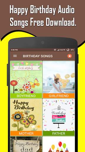 Happy Birthday Songs Offline screenshot 1