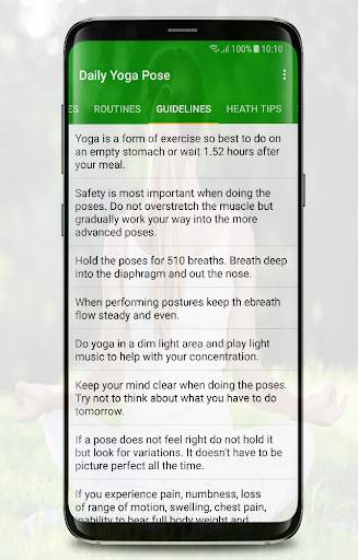 Daily Yoga Pose Offline screenshot 4