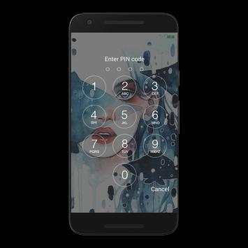 Girl Lock screen screenshot 8