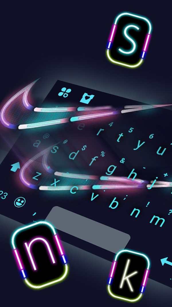 Hologram Sneaker Wike Keyboard Theme 2 تصوير الشاشة