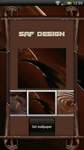 Next Launcher Chocolate Theme screenshot 8