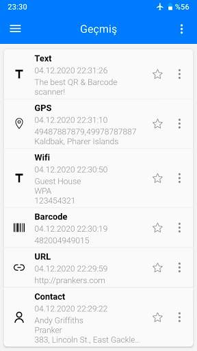 QR Code Reader screenshot 2