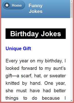 Funny Jokes Collection screenshot 2