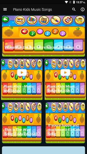 Piano Kids Music Songs screenshot 1
