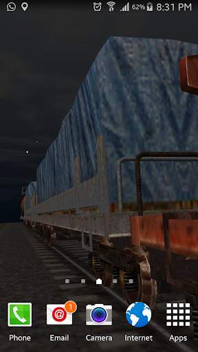 Traveling Train 3d Lwp screenshot 5