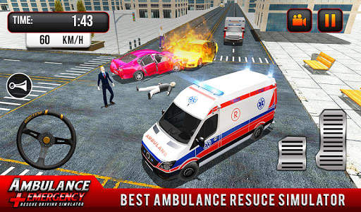 911 Ambulance City Rescue Game screenshot 11