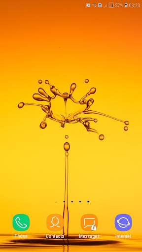 Orange Color Wallpaper 5 تصوير الشاشة
