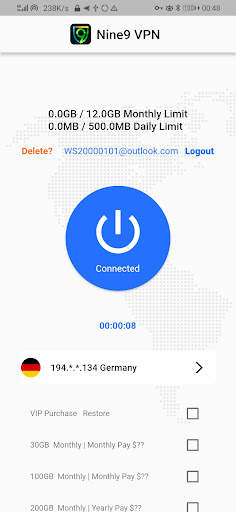9 VPN - Nine VPN Like Nice Net screenshot 4