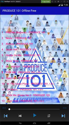 PRODUCE 101 Music Offline Free screenshot 1