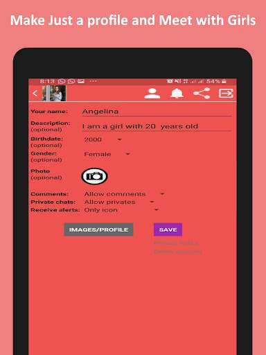 Online Girls Live Chat - Meetme & Dating Girls app screenshot 2