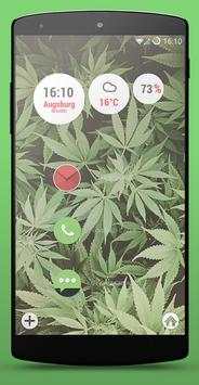 Kush Weed Smart Launcher Theme screenshot 3