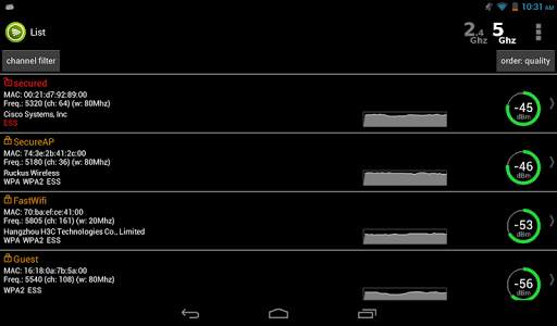 Wifi Analyzer screenshot 12