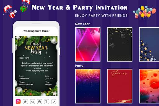 Digital Invitation Card Maker-Greeting Card Maker screenshot 5
