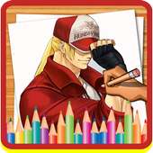 How To draw King Of Fighters logo