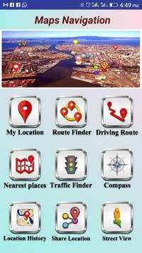 Maps navigation, route finder & live street view screenshot 1