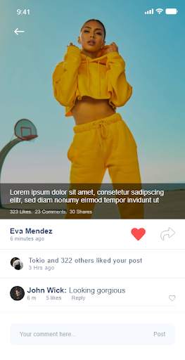 Social App screenshot 2