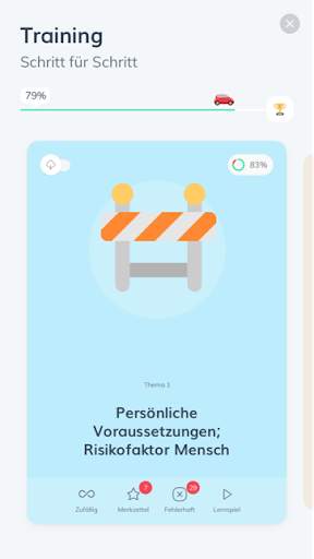 Die Führerschein App von ClickClickDrive 2021 स्क्रीनशॉट 5