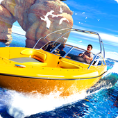 Speed MotorBoat Surfing icon