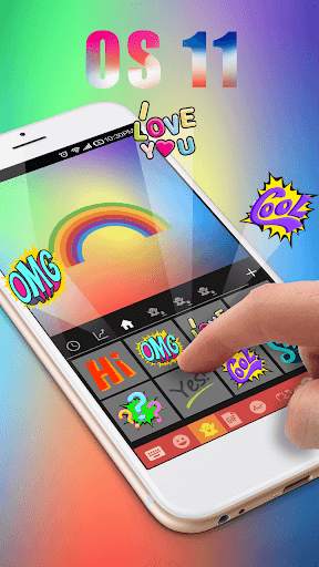 Rainbow Keyboard स्क्रीनशॉट 4