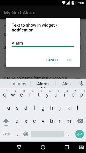 My Next Alarm - Widget screenshot 7