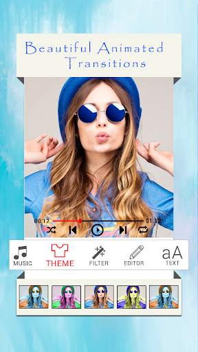 Photo Video Maker with Music : Movie Maker 2018 screenshot 1