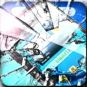 ikon Cracked Screen Prank