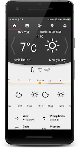 Weather Forecast App, Radar, Widget and Alerts screenshot 1