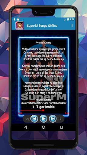 SuperM Songs - KPop Offline screenshot 3