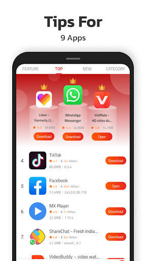 Guide for 9app Mobile Market screenshot 2