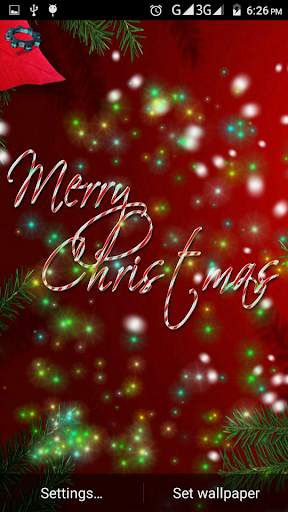 4D Christmas Live Wallpaper screenshot 4