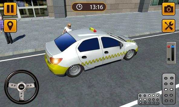 Taxi Traffic Sim 2019 - Taxi Driving Game screenshot 3