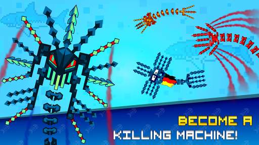 Pixel Sword Fish io screenshot 2
