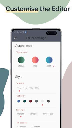 TrebEdit - Mobile HTML Editor स्क्रीनशॉट 7