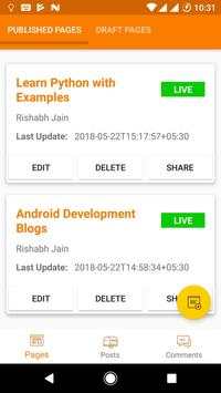 App for Blogger 2 تصوير الشاشة
