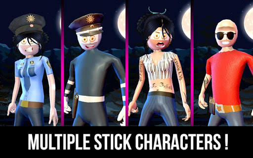 Stickman Street Fighter : Stick Fight War screenshot 2