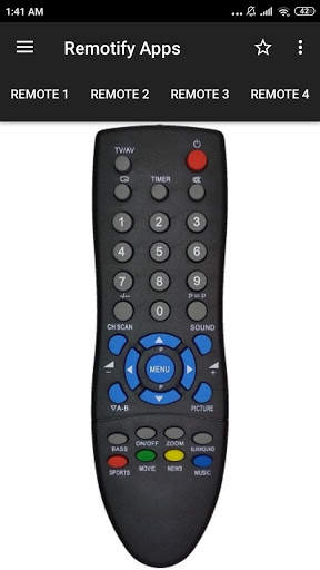 BPL TV Remote Control screenshot 1