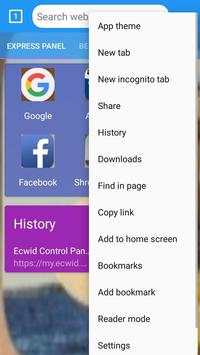 Ultra browser screenshot 2