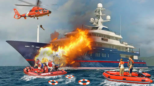 Ship Games Rescue Ship Simulat screenshot 2