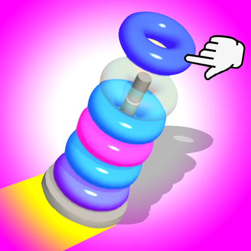 Hoop Stack -Buble Sort 3D icon