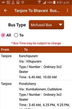 Thanjavur Bus Info screenshot 7