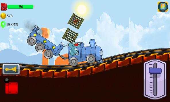 Little Oggy Rail Rush screenshot 3