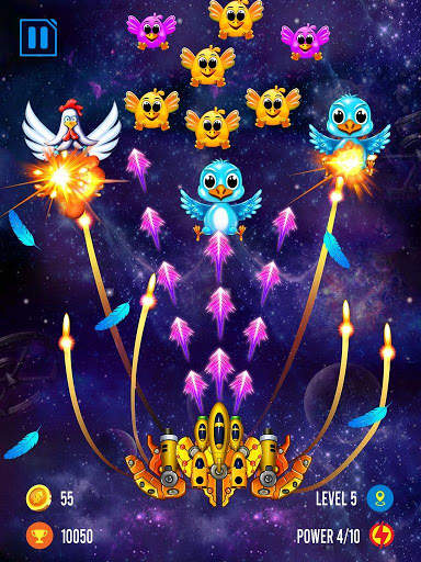 Bird Invaders - Galaxy Attack screenshot 3