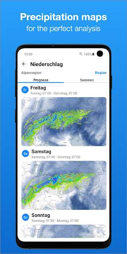 bergfex/Weather App - Forcast Radar Rain & Webcams screenshot 4