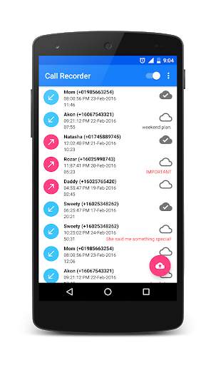 Call Recorder for Android screenshot 2