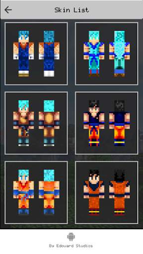 Skin Goku for Minecraft PE screenshot 4