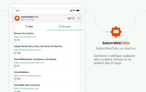 SalamWeb: navegador para musul screenshot 13