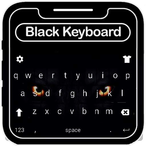 Black Keyboard for iphone 11 Keyboard 1.1