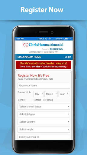 Christian matrimonial screenshot 2