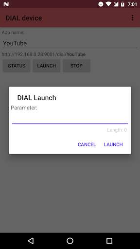 DIAL Launcher for developer screenshot 3