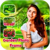 bingkai foto gratis Garden photo editor 1.0
